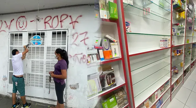 Roban botica en SJL.