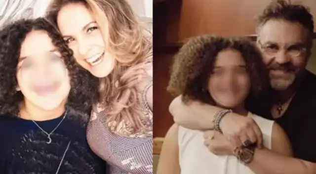 Lucero, Manuel Mijares y su hija Lucerito Mijares.