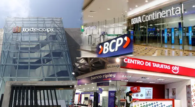 Indecopi multó a bancos y financieras en el 2020. Indecopi multó a bancos y financieras en el 2020.