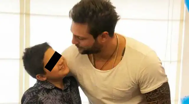 Nicola Porcella cumple hoy 33 años y se mostró feliz en sus redes sociales de poder pasar este día junto a su pequeño Adriano.