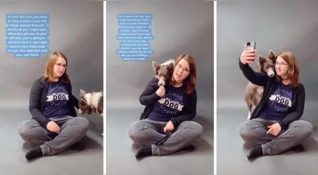 La escena causó sensación en las redes sociales.