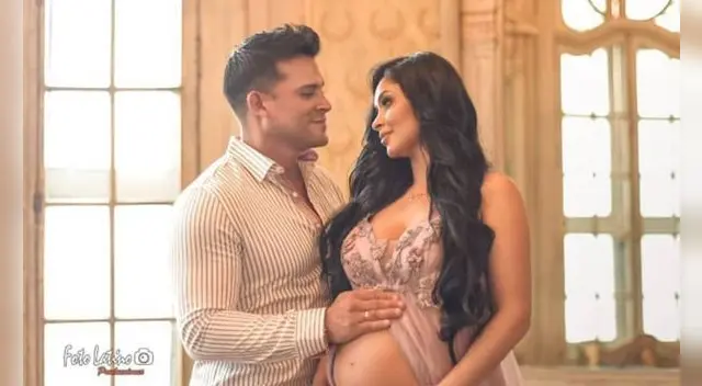 Pamela Franco y Christian Domínguez están a un mes de la llegada de su bebé. Pamela Franco y Christian Domínguez están a un mes de la llegada de su bebé.