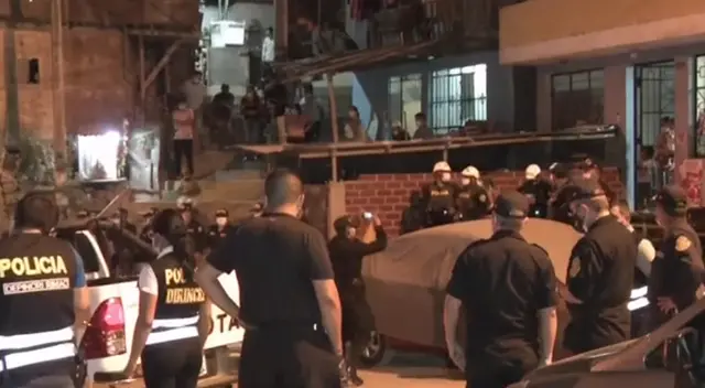 Balacera en el Rímac.