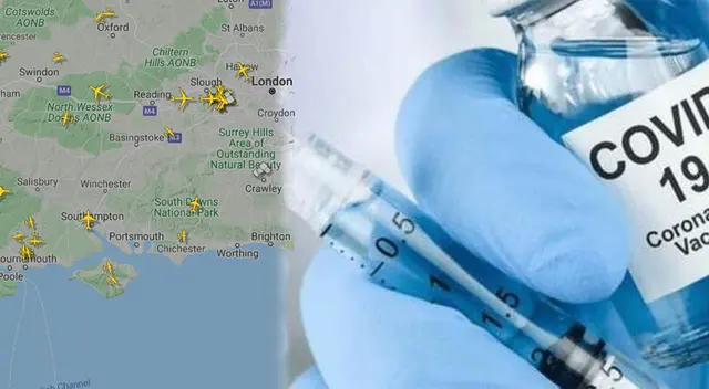 Llegada de la vacuna. Llegada de la vacuna.