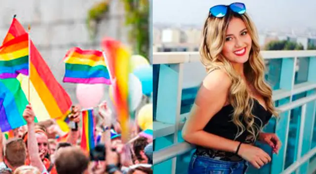 La cantante Amy Gutiérrez se mostró a favor de la comunidad LGTBIQ y se refirió como personas muy valiosas, íntegras y valientes.