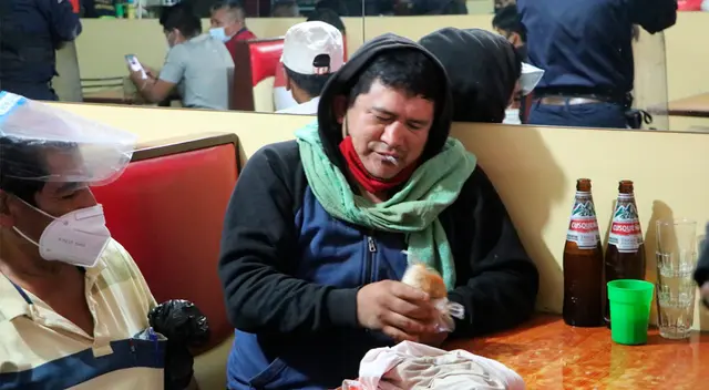 Todos fueron llevados al centro temporal y se les colocó su multa.