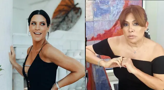 María Pía Copello aclara a Magaly Medina losmotivos de su estadía en Miami.