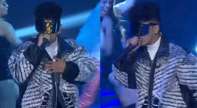 Yo Soy: Así fue la presentación de imitador de Bad Bunny con el uso de autotune por primera vez.