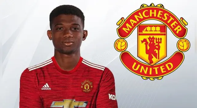 El marfileño Amad Diallo llegó al Manchester United por 21 millones de euros Amad Diallo
