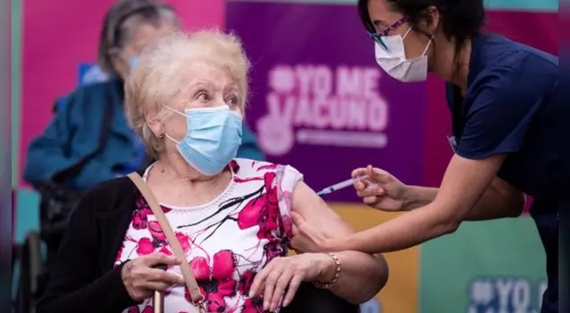 Chile había logrado superar las 550.000 inoculaciones el sábado pasado.