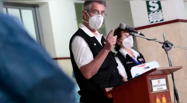 El presidente  Francisco Sagasti indicó que el Perú se encuentra en una “guerra sin cuartel” contra el COVID-19.