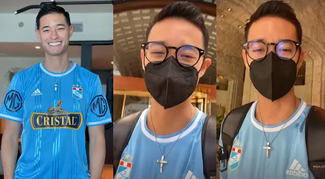 Tony Succar es hincha de Sporting Cristal y así lo demostró en redes sociales.