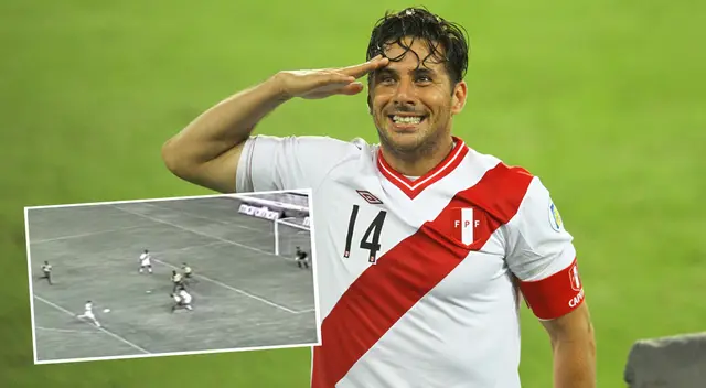 Claudio Pizarro tuvo un paso importante en la selección peruana.