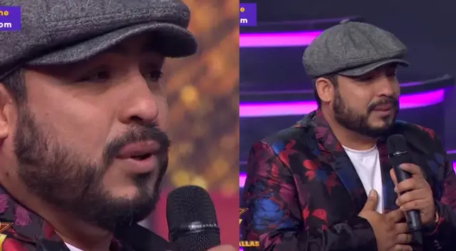 Imitador de Juan Luis Guerra llora tras continuar en competencia.