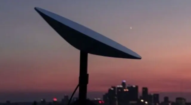 Así lucen los receptores de señal del servicio de Starlink. Así lucen los receptores de señal del servicio de Starlink.