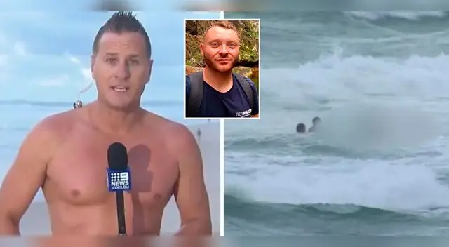 El periodista australiano ayudó a rescatar el cadáver. El periodista australiano ayudó a rescatar el cadáver.