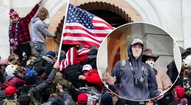 Troy Williams es uno de los hombres que ingresó a la fuerza al Capitolio en enero pasado. Troy Williams es uno de los hombres que ingresó a la fuerza al Capitolio en enero pasado.