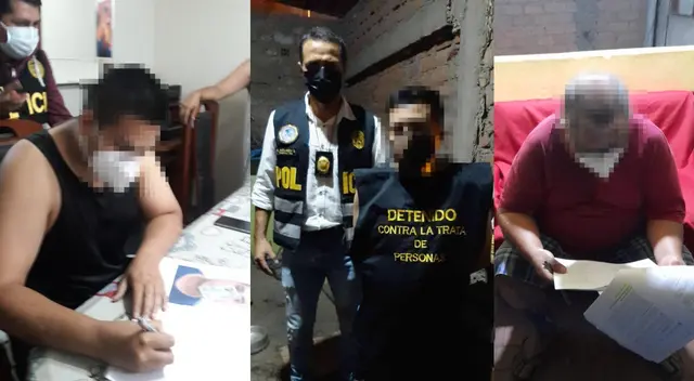 El Ministerio Público logró detener a cinco integrantes de la organización criminal