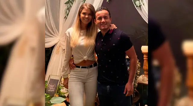 La empresaria Brunella Horna llenó de halagos al expresarse de su pareja, Richard Acuña.
