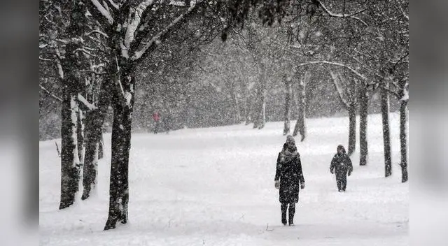 El Reino Unido registró durante esta madrugada 22,9 grados bajo cero en áreas de Escocia. | Foto: AFP