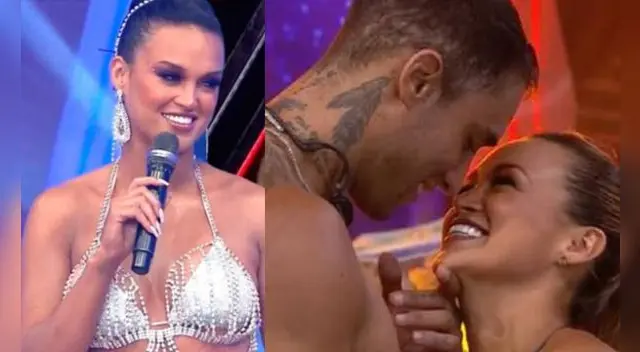 Angie Arizaga y Jota Benz sobre sus planes de San Valentín. Angie Arizaga y Jota Benz sobre sus planes de San Valentín.