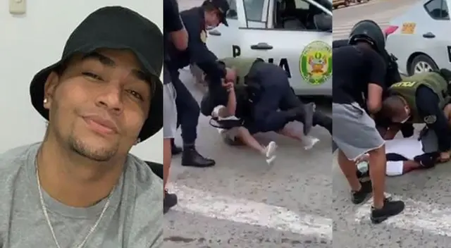 Youna denuncia violenta intervención policial en el Callao.