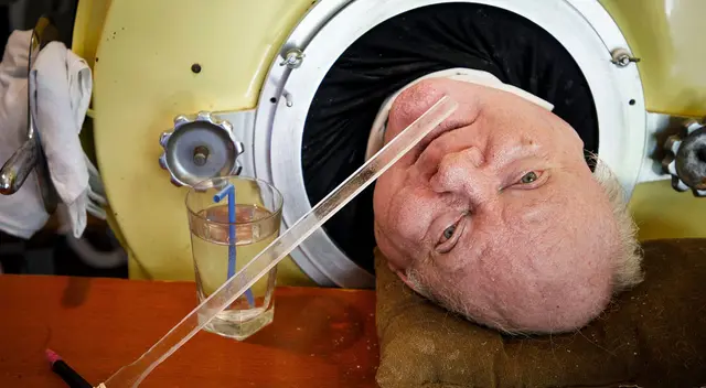 Paul Alexander ha pasado la mayor parte de su vida en una cápsula Paul Alexander ha pasado la mayor parte de su vida en una cápsula