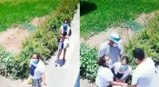 Denuncian a sujetos que arrebataron camiseta de Alianza a mujer.