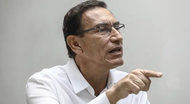 Expresidente Martín Vizcarra participó de ensayos clínicos de la vacuna Sinopharm.