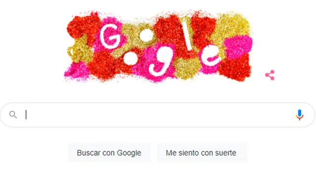 Google celebra el amor con un curioso dooodle