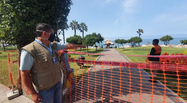 El Parque del Amor permanecerá cerrado por San Valentín hasta las 9 p. m.