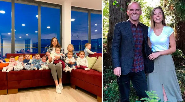 Christina Ozturk, de 23 años, vive con su esposo Galip Ozturk, de 56 años, en el país de Georgia.