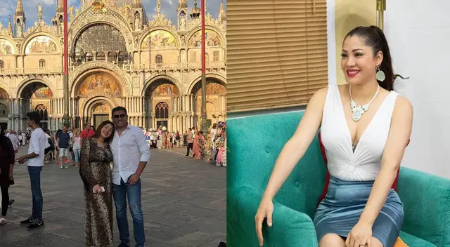 Lesly Castillo comparte fotos inéditas con su esposo.