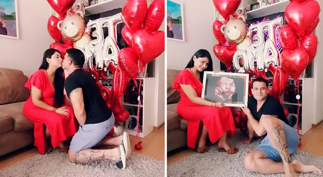 Pasó su segundo día de San Valentín con Pamela.