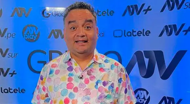 Jorge Benavides feliz de liderar el rating del último sábado.