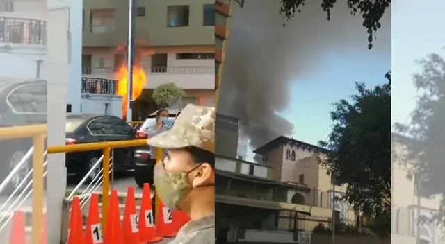 Incendio en Jesús María.