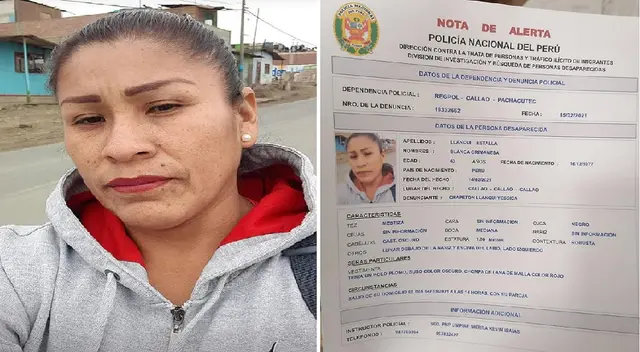 Los familiares de Blanca Llanqui Estalla piden ayuda para encontrarla. Se encuentra desaparecida desde el 14 de febrero. Los familiares de Blanca Llanqui Estalla piden ayuda para encontrarla. Se encuentra desaparecida desde el 14 de febrero.