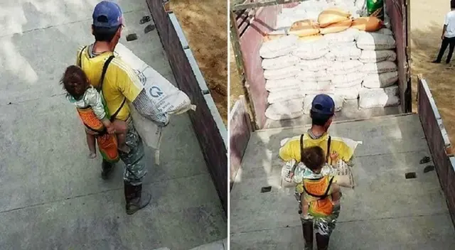 Historia del albañil conmovió en las redes sociales | Foto: Difusión Historia del albañil conmovió en las redes sociales | Foto: Difusión