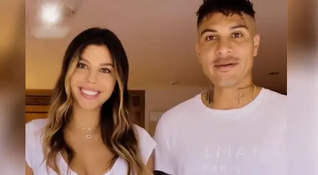 Alondra García Miró y Paolo Guerrero se muestran felices. Alondra García Miró y Paolo Guerrero se muestran felices.