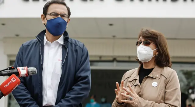 Martín Vizcarra y Pilar Mazzetti fueron vacunados pese a que no estaban en primera línea contra el coronavirus. Martín Vizcarra y Pilar Mazzetti fueron vacunados pese a que no estaban en primera línea contra el coronavirus.