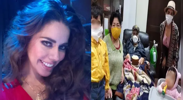 La Pánfila tras superar la COVID-19 junto a su familia La Pánfila tras superar la COVID-19 junto a su familia