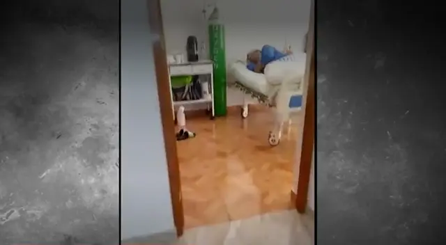 En el lugar se encontraron pacientes hospitalizados.