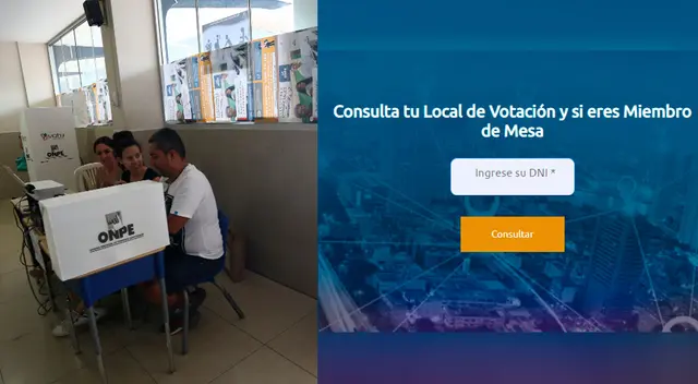 Conoce aquí tu local de votación oficial con DNI