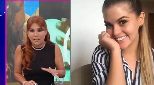 Magaly Medina aconseja a Brunella Horna sobre Richard Acuña.