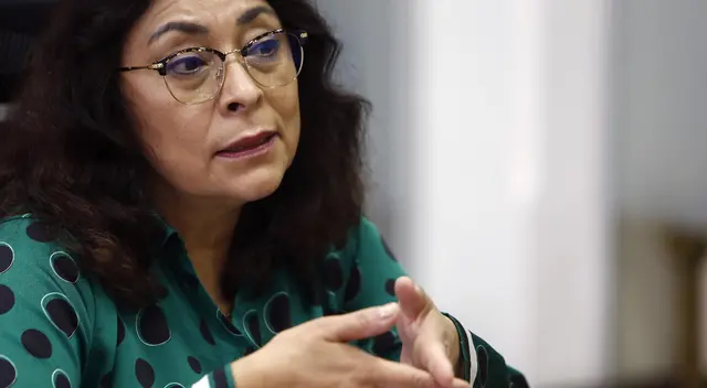 Violeta Bermúdez se presentó este viernes ante la Comisión COVID-19 del Congreso.