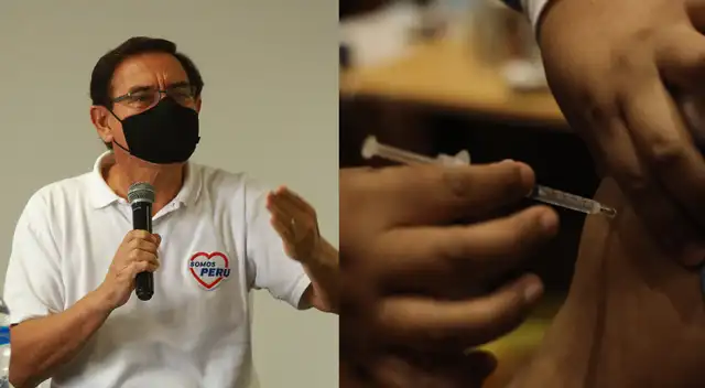 Martín Vizcarra se pronunció sobre investigación por vacunación.