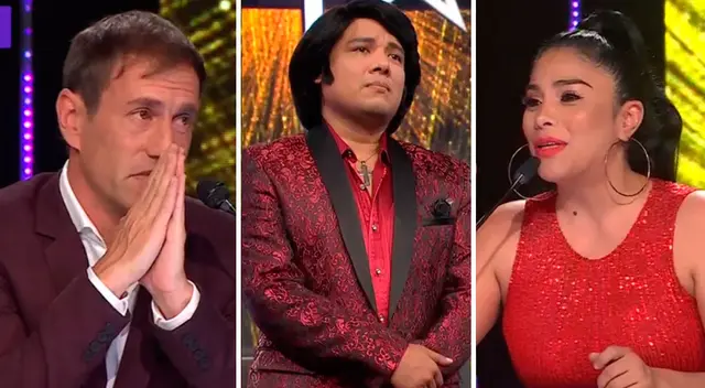 Imitador de Sandro conmovió al jurado.