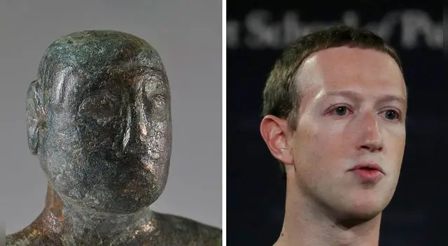 La figura de aleación de cobre tiene unos cinco centímetros de alto y fue encontrada en en 2018. | Foto: Composición el Popular