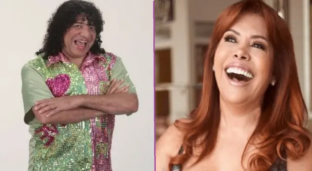 La Carlota visitó a Magaly Medina en su programa de TV.