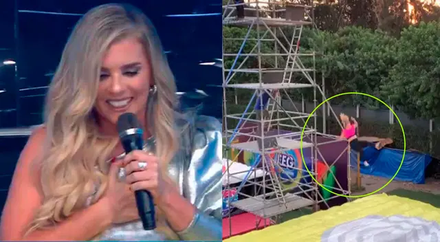 La conductora Johanna San Miguel demostró que es una mujer que cumple los retos. La conductora Johanna San Miguel demostró que es una mujer que cumple los retos.